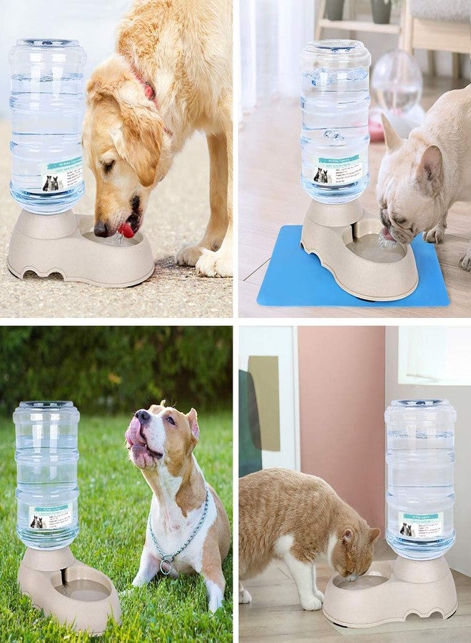 GNOLY Self-Dispensing Gravity Pet Feeder Water with Water Dispenser - Self-Dispensing Feeding Bowl for Small Pets - Image 3